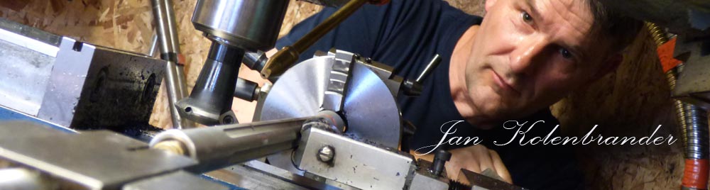 Jan Kolenbrander machining a custom rifle muzzle