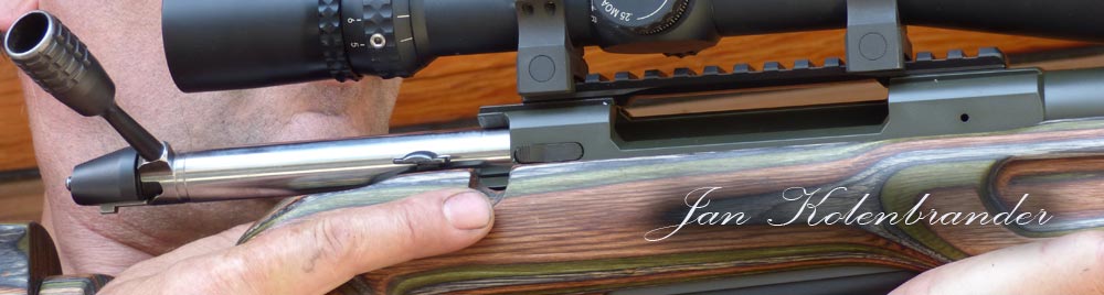 Jan Kolenbrander machining a custom rifle muzzle